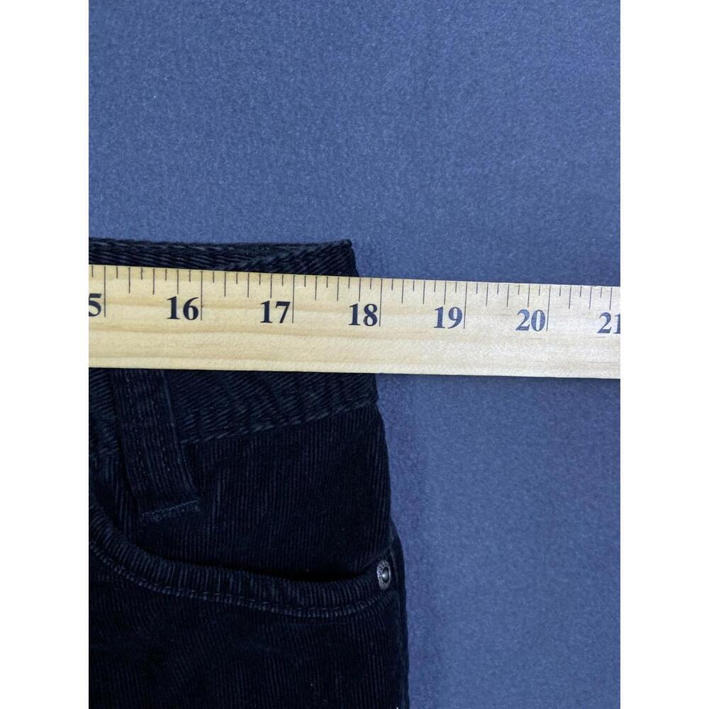 Vintage RIDERS COPPER Flocked Ombré Corduroy Large Bootcut 15/16M 36x31 Stretch - Picture 4 of 9
